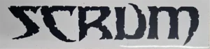 Scrum - Sticker - zwart